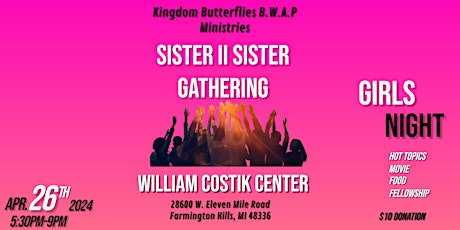 SisterIISister Fellowship Gathering