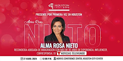 Imagem principal do evento Alma Rosa Nieto en Houston