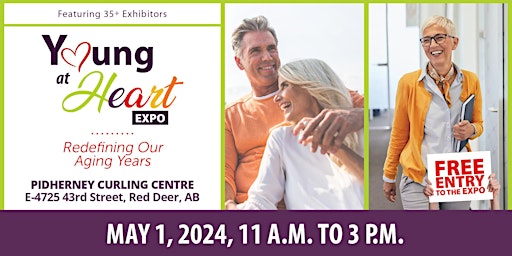 FREE Alberta Young at Heart Expo 2024 primary image
