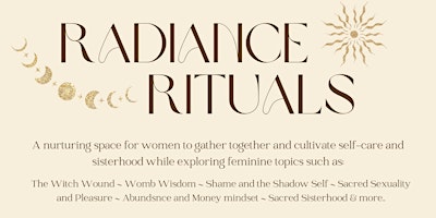 Primaire afbeelding van Radiance Rituals - Womens Circle - Clonakilty