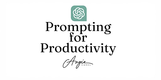 Imagem principal do evento ChatGPT Prompting for Productivity