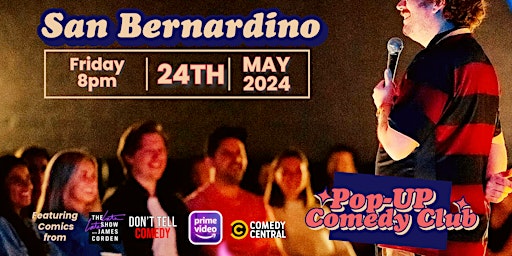 San Bernardino  Pop Up Comedy Show  primärbild