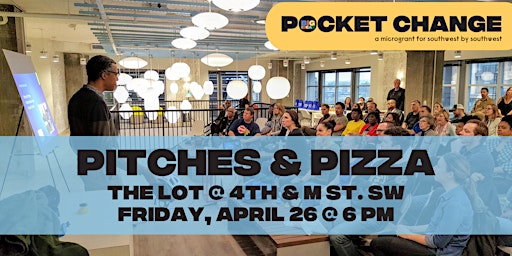 Imagem principal do evento SW Pocket Change Pizza and Pitches