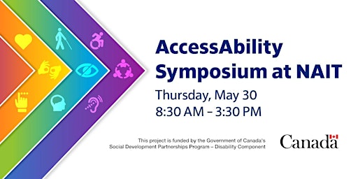 Imagem principal do evento AccessAbility Symposium at NAIT