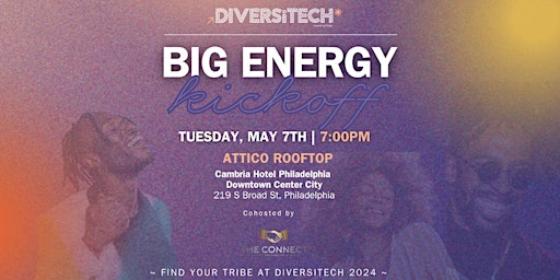 Imagem principal do evento Big Energy Kickoff at Diversitech 2024