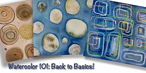 Imagem principal do evento Watercolor 101: More Back to Basics!