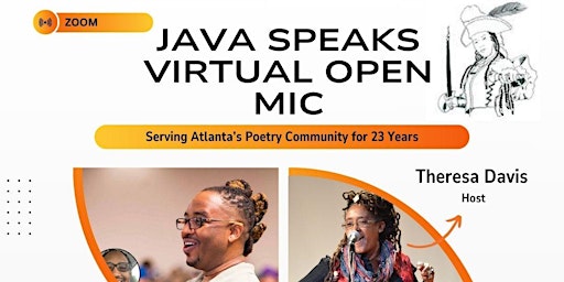 Immagine principale di Java Speaks Virtual Open Mic 