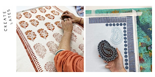 Indian block printing - Create Lates Festival  primärbild