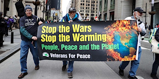 Imagem principal do evento How to Fight the Climate Crisis and Militarism with Veterans For Peace