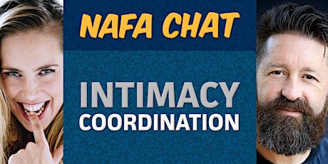 NAFA Chat | “Intimacy Coordination” | Michela Carattini &  Nigel Poulton primary image
