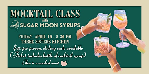 Imagem principal do evento Mocktail Class with Sugar Moon Syrups