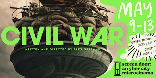 Imagem principal do evento CIVIL WAR (2024) by Alex Garland