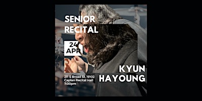 Hayoung Kyun Senior Recital primary image