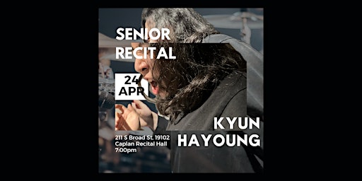 Hauptbild für Hayoung Kyun Senior Recital