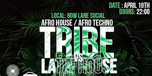 Image principale de Afro House/Afro Techno TRIBE vs Latin House - by TRP & Kollective