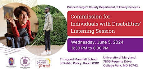 Commission for Individuals with Disabilities’ Listening Session