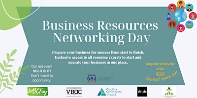 Image principale de Business Resources Networking Day