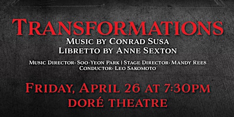 Hauptbild für CSUB Opera: TRANSFORMATIONS