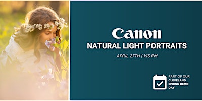 Hauptbild für Natural Light Portraits with Canon at Pixel Connection - Cleveland