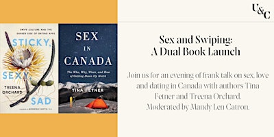 Imagem principal do evento Sex and Swiping: A Dual Book Launch