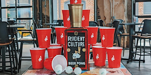 Primaire afbeelding van Beer Pong Tournament @ Resident Culture - South End