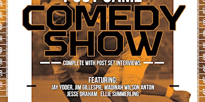 Image principale de Post Game Comedy ! presented by High Note Humor