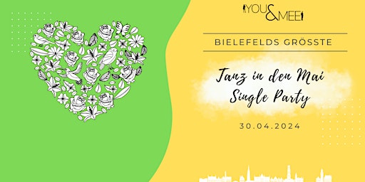 Hauptbild für Bielefelds größte Tanz in den Mai Single Party