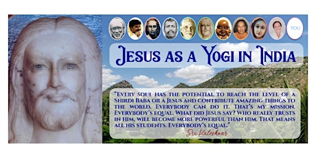 Jesus as a Yogi in India