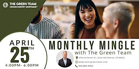 Monthly Mingle - The Green Team