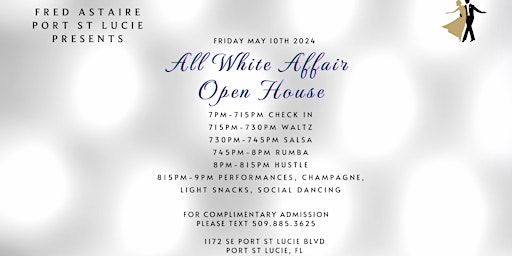 Image principale de All White Affair Open House