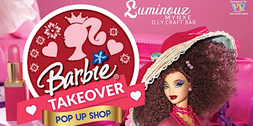 Imagem principal do evento Barbie takeover craft edition