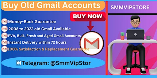 Imagem principal do evento @2 Sites To Buy Old Gmail Accounts USA, UK, CA etc