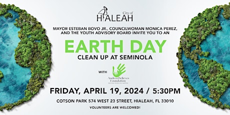 Earth Day Clean Up at Seminola