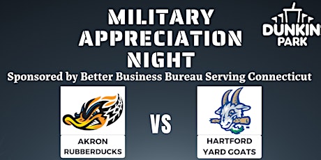 IW Connecticut Military Appreciation Baseball Game