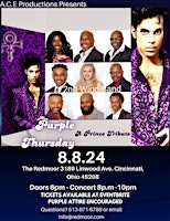 Imagem principal do evento A.C.E. Productions Presents Purple Thursday
