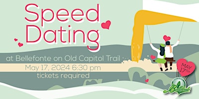 Imagem principal do evento Speed Dating at Bellefonte on Old Capitol Trail (AGES 41+)