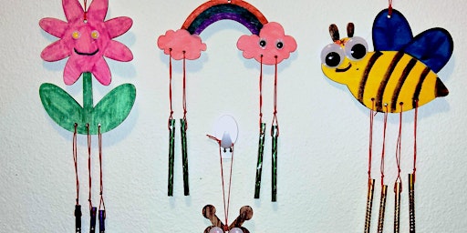 Kids Spring Themed Windchimes primary image