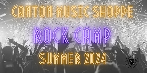 Imagen principal de Canton Music Shoppe Rock Camp 2024