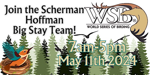 World Series of Birding - Join the Scherman Hoffman Big Stay Team! primary image