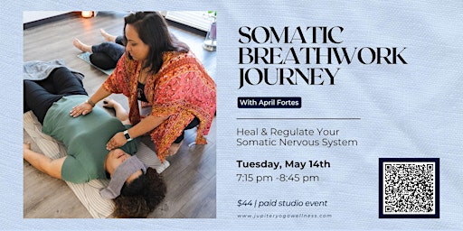 Immagine principale di Somatic Breathwork Journey with April Fortes 