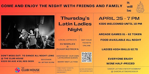 Ladies Latin Dance Night  primärbild