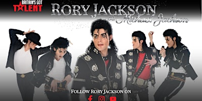 Primaire afbeelding van RORY JACKSON as MICHAEL JACKSON - Live at Goring Conservative Club, Worthing