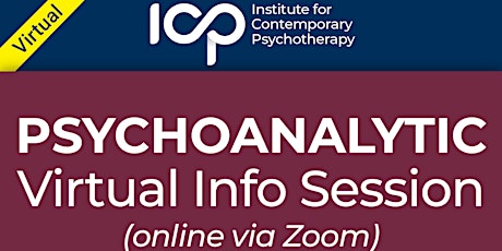 In-Person Psychoanalytic Open House