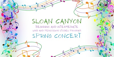Hauptbild für Sloan Canyon Beginning and Intermediate Band Spring Concert