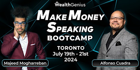 Imagem principal do evento Make Money Speaking Bootcamp - GTA [071924]