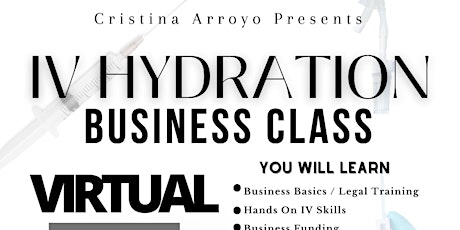 Virtual IV Hydration Side Hustle Starter Class