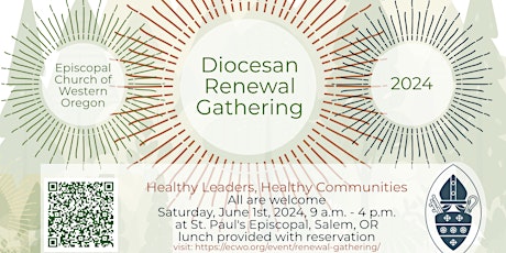 Image principale de ECWO 2024 Diocesan Renewal Gathering: All Are Welcome!