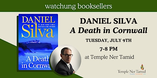 Imagem principal do evento Daniel Silva, "A Death in Cornwall"