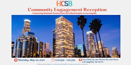 Community Engagement Reception