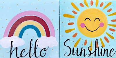 Imagem principal do evento Mini - Hello Sunshine! - Paint and Sip by Classpop!™